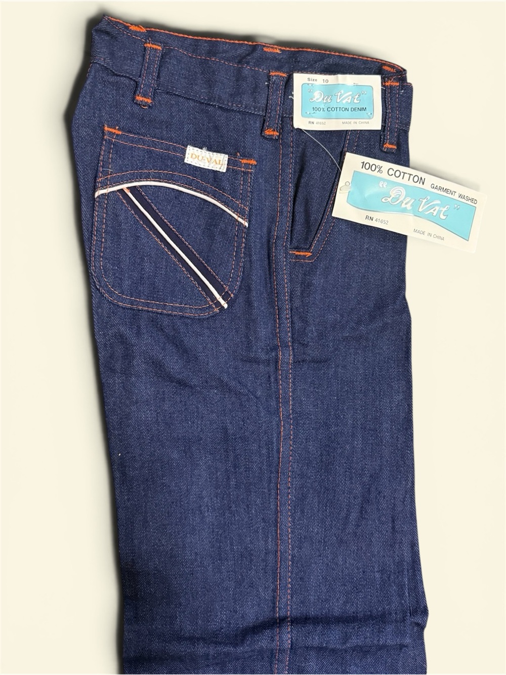 Kids Deadstock 100% Cotton Jeans
